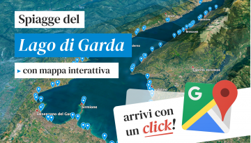 Spiagge Lago di Garda ☀️ Le migliori 100 (mappa interattiva)