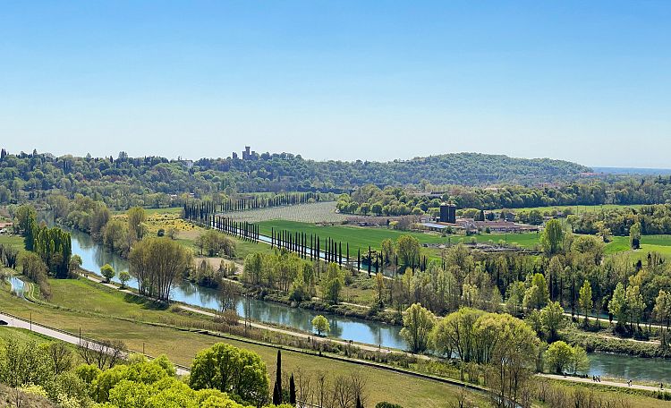 The Mincio Cycle Route in Autumn and Winter