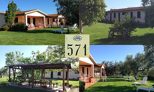 Agriturismo Podere 571 - Capalbio (Grosseto)   Hunde erlaubt 